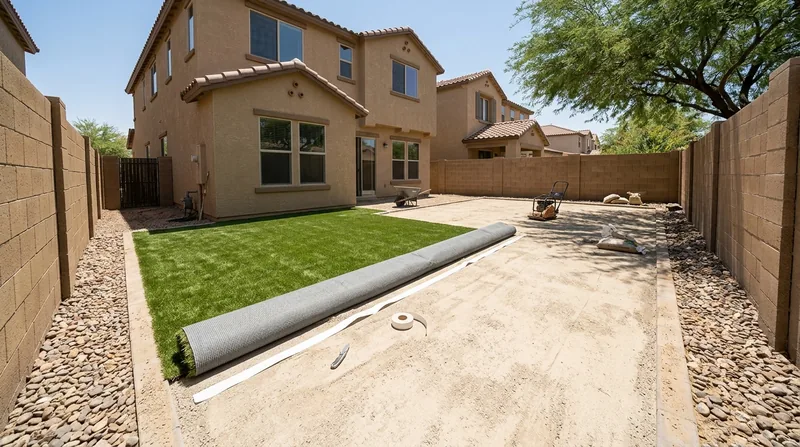 Residential Artificial Grass Installation Gilbert
